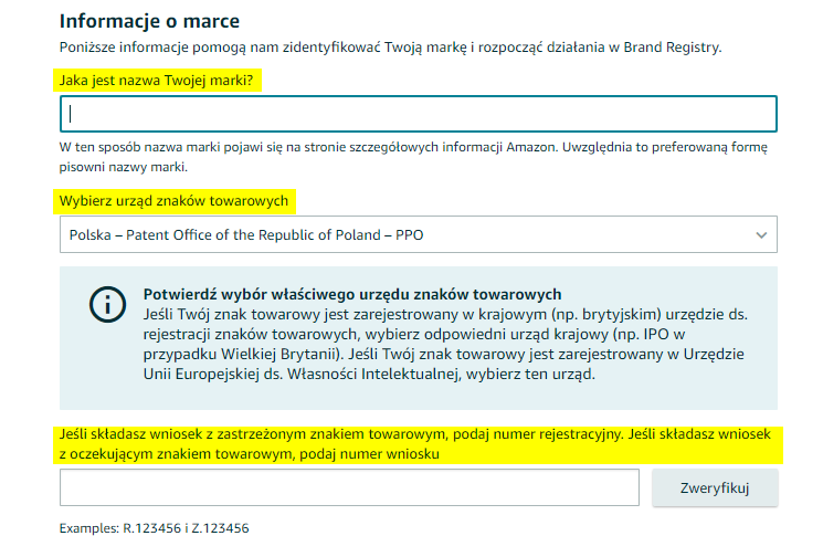 Brand Registry na Amazon