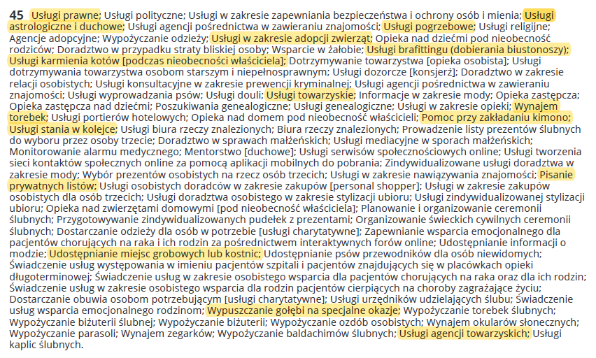 Klasyfikacja nicejska