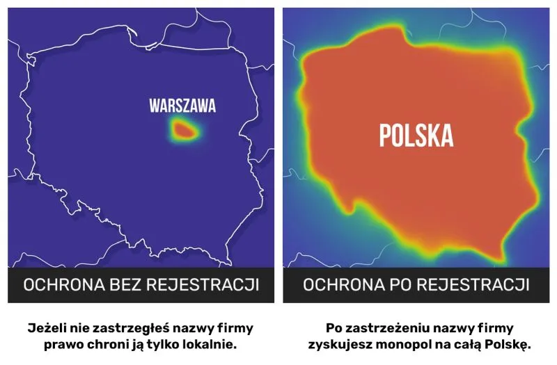 Czy skuteczna rejestracja znaku towarowego w Urzędzie Patentowym oznacza, że nie łamię prawa?