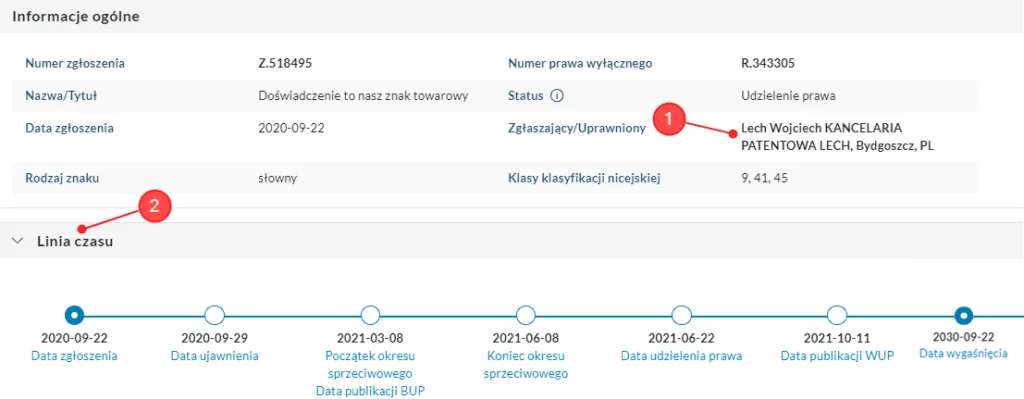Ktoś zgłosił mój znak towarowy